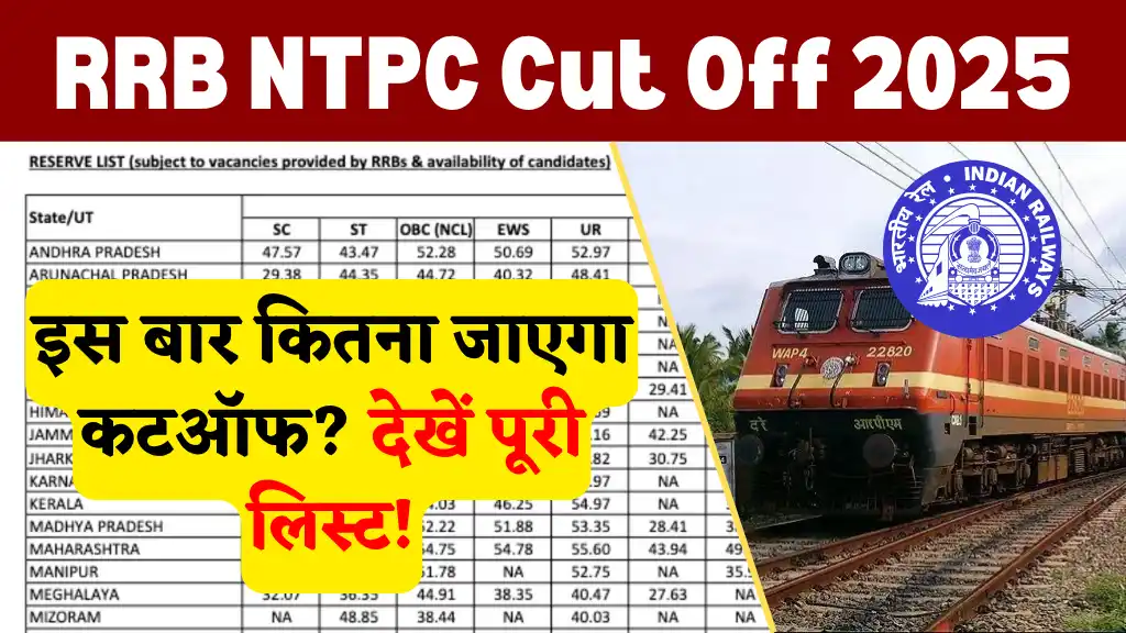 RRB NTPC Cut Off 2025