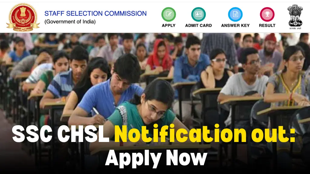 SSC CHSL 2025 शार्ट नोटिस जारी, आवेदन प्रक्रिया आज से शुरू, LDC समेत कई अन्य पदों की लिस्ट और तिथि यहाँ देखें